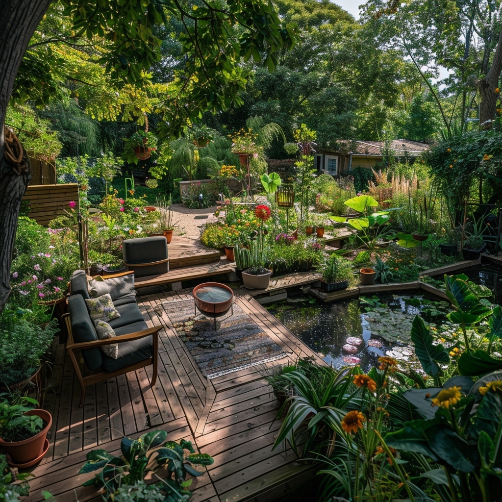Créez une oasis verte avec le garden staging