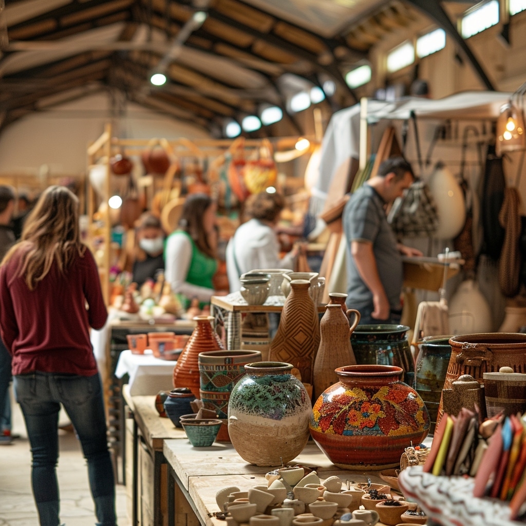 L’effervescence du salon régional des métiers d’art