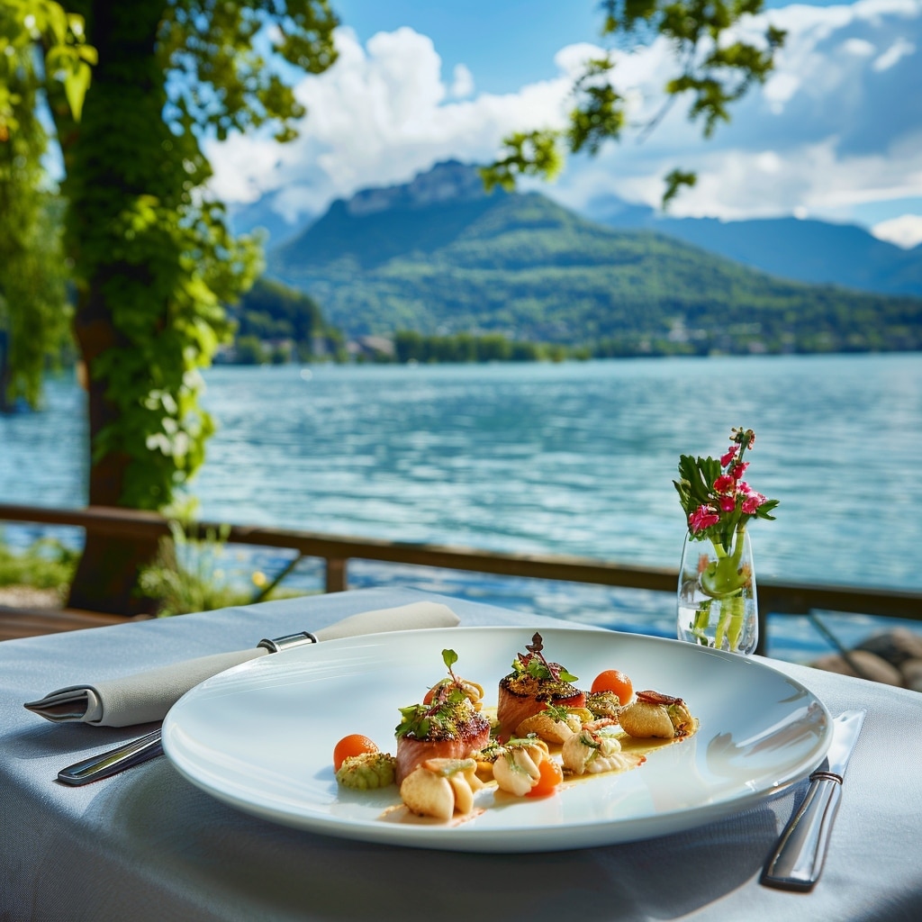 Les meilleurs restaurants au bord du lac d’Annecy